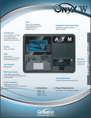 Genmega Onyx-W ATM Series